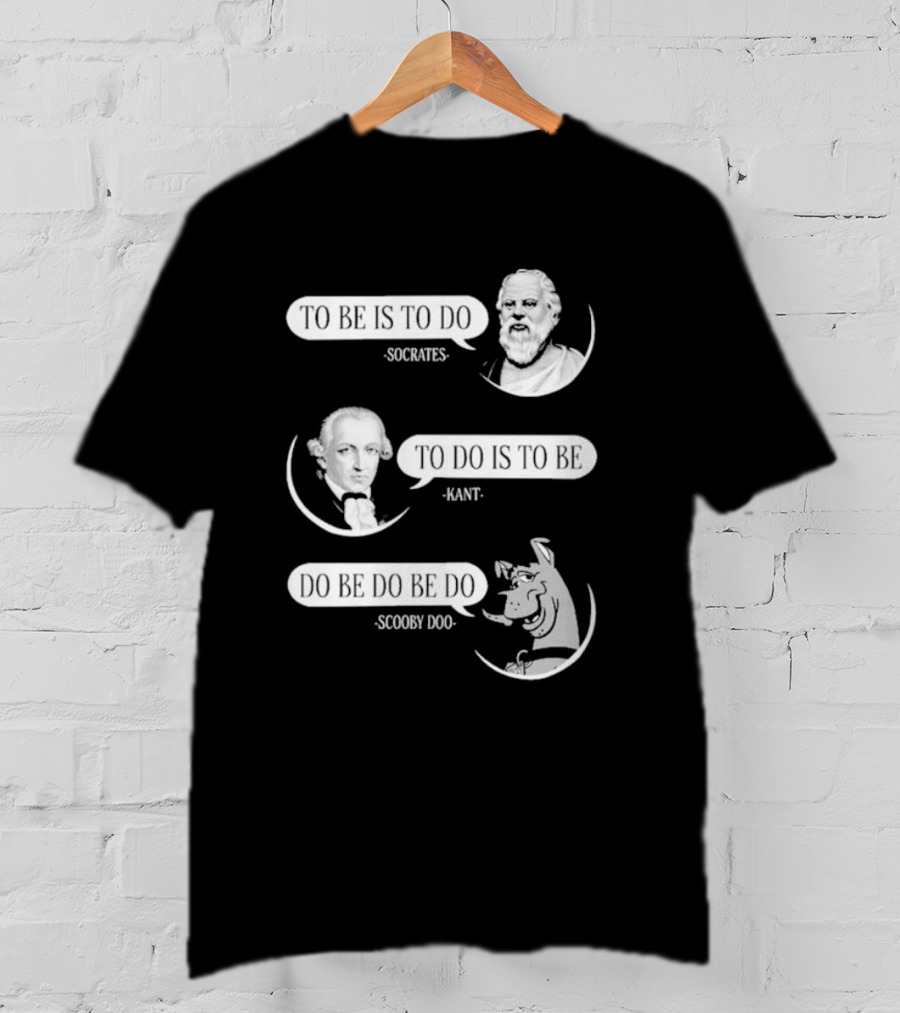 Socrates Kant Scooby Doo Philosophy Mashup T-Shirt