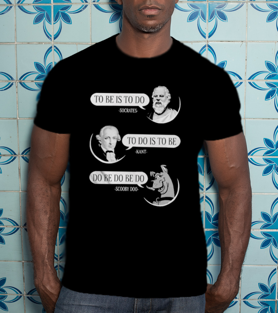 Socrates Kant Scooby Doo Philosophy Mashup T-Shirt