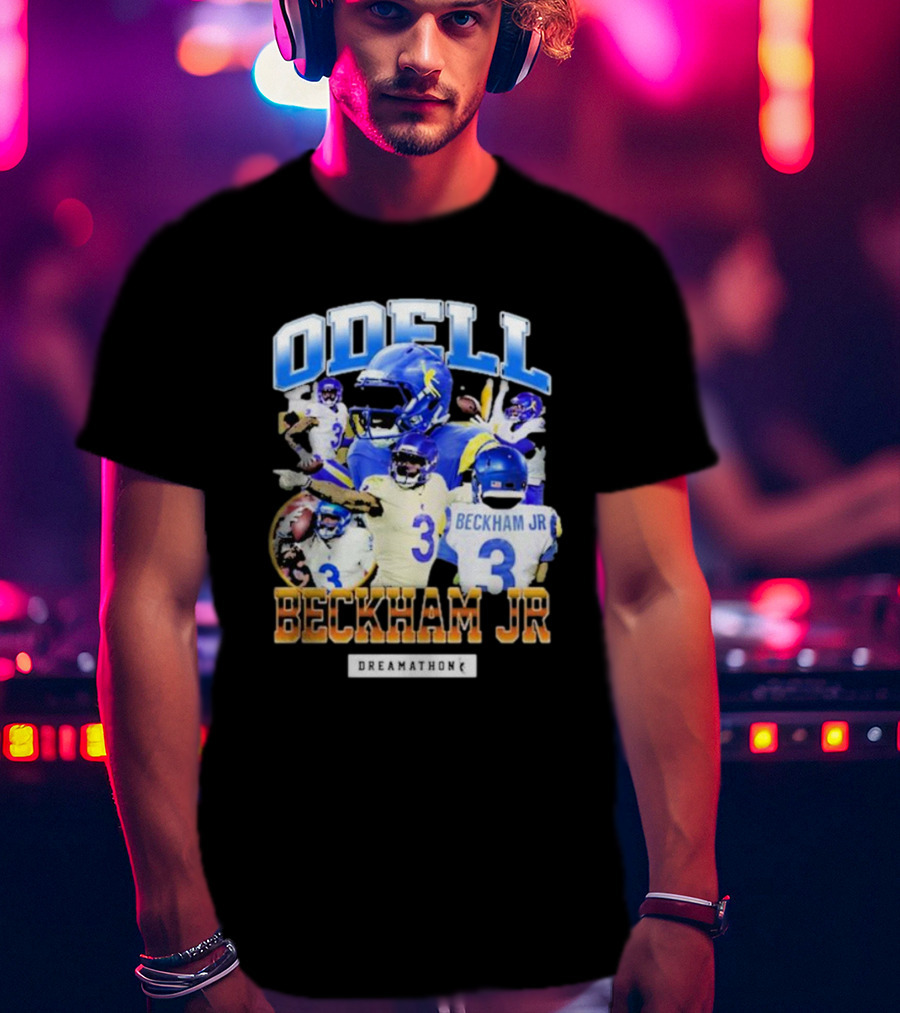 ODELL BECKHAM JR 3 DREAMATHON T-Shirt
