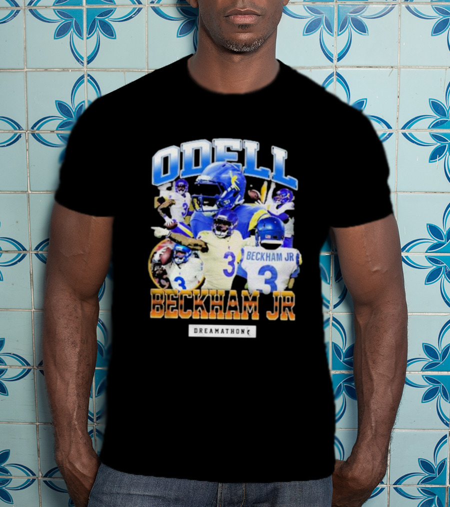 ODELL BECKHAM JR 3 DREAMATHON T-Shirt