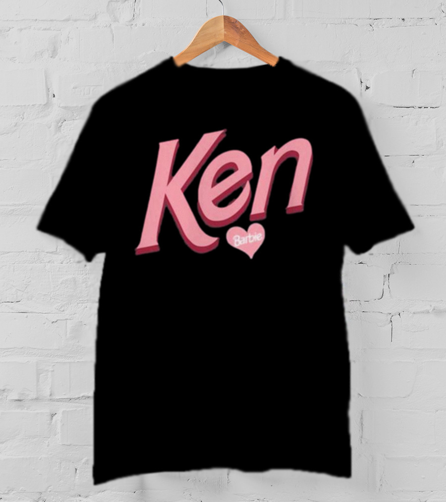 Ken Barbie Heart Love Valentine's T-Shirt