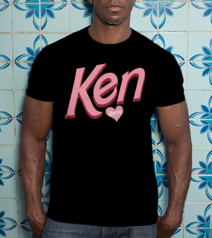 Ken Barbie Heart Love Valentine's T-Shirt