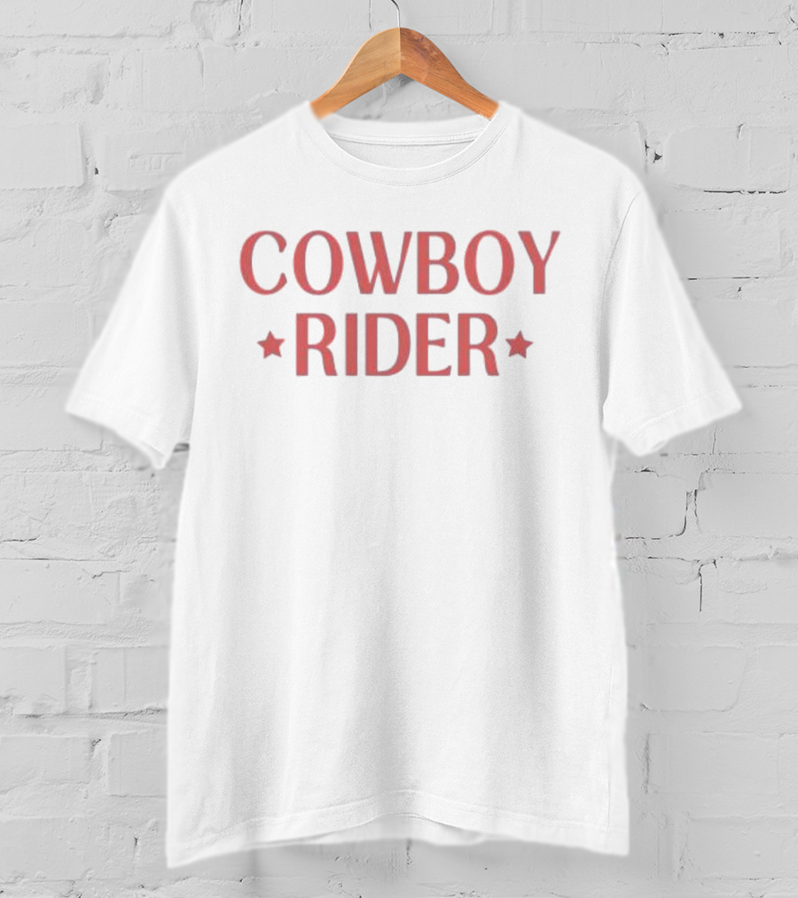 Cowboy Rider Star Cropped T-Shirt