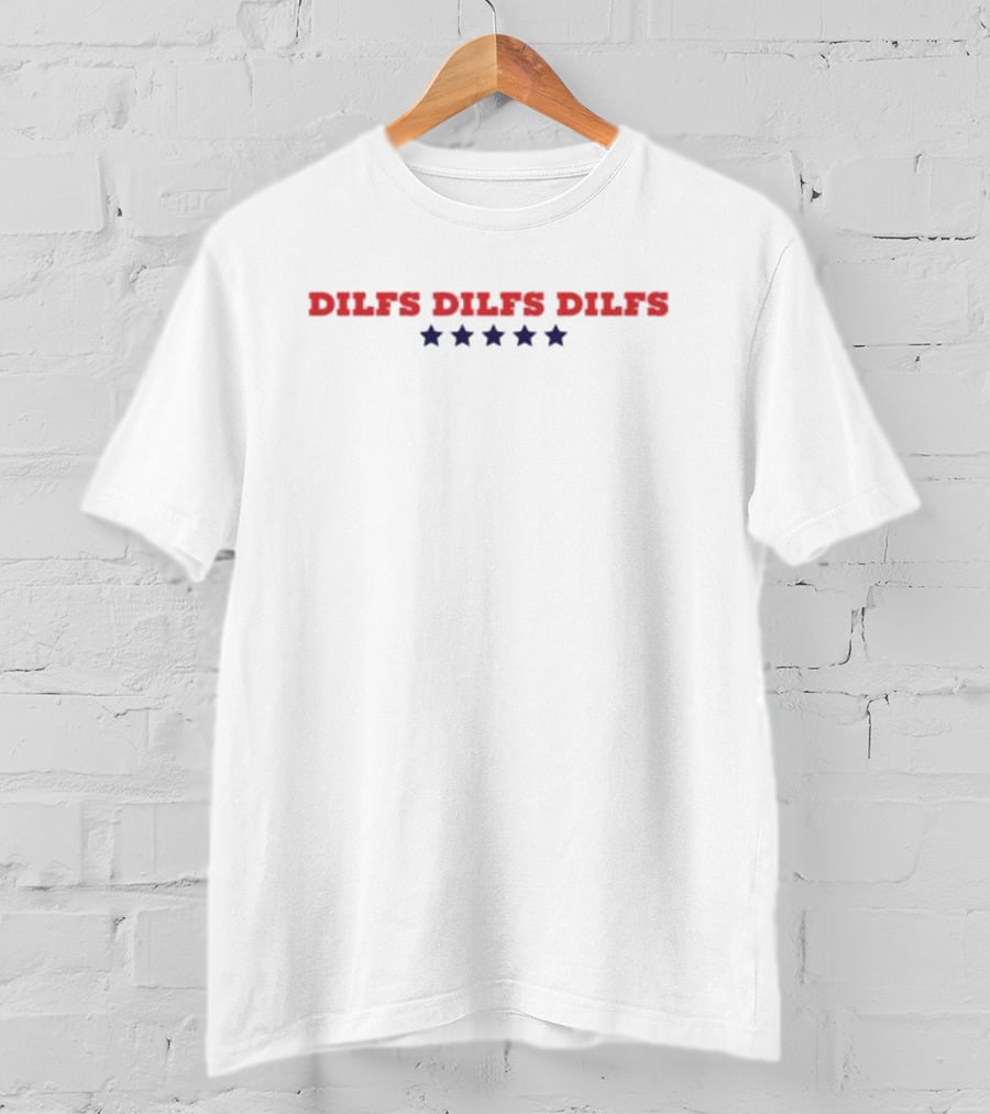 DILFS DILFS DILFS Five Star T-Shirt
