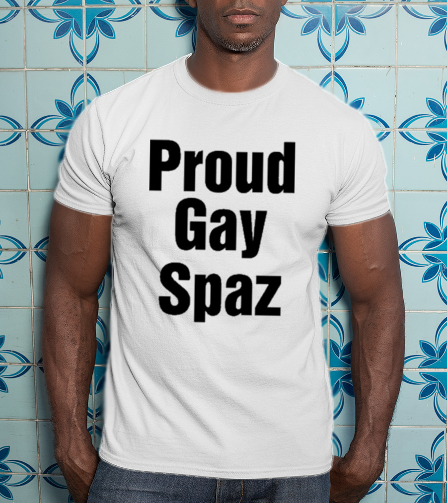 Proud Gay Spaz Pride Piece T-Shirt
