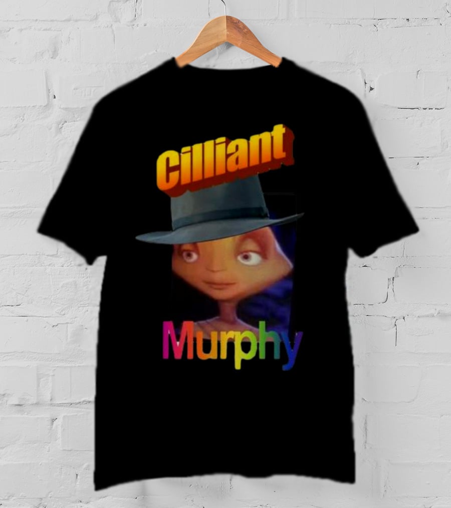 Cilliant Murphy Hat Meme Face T-Shirt