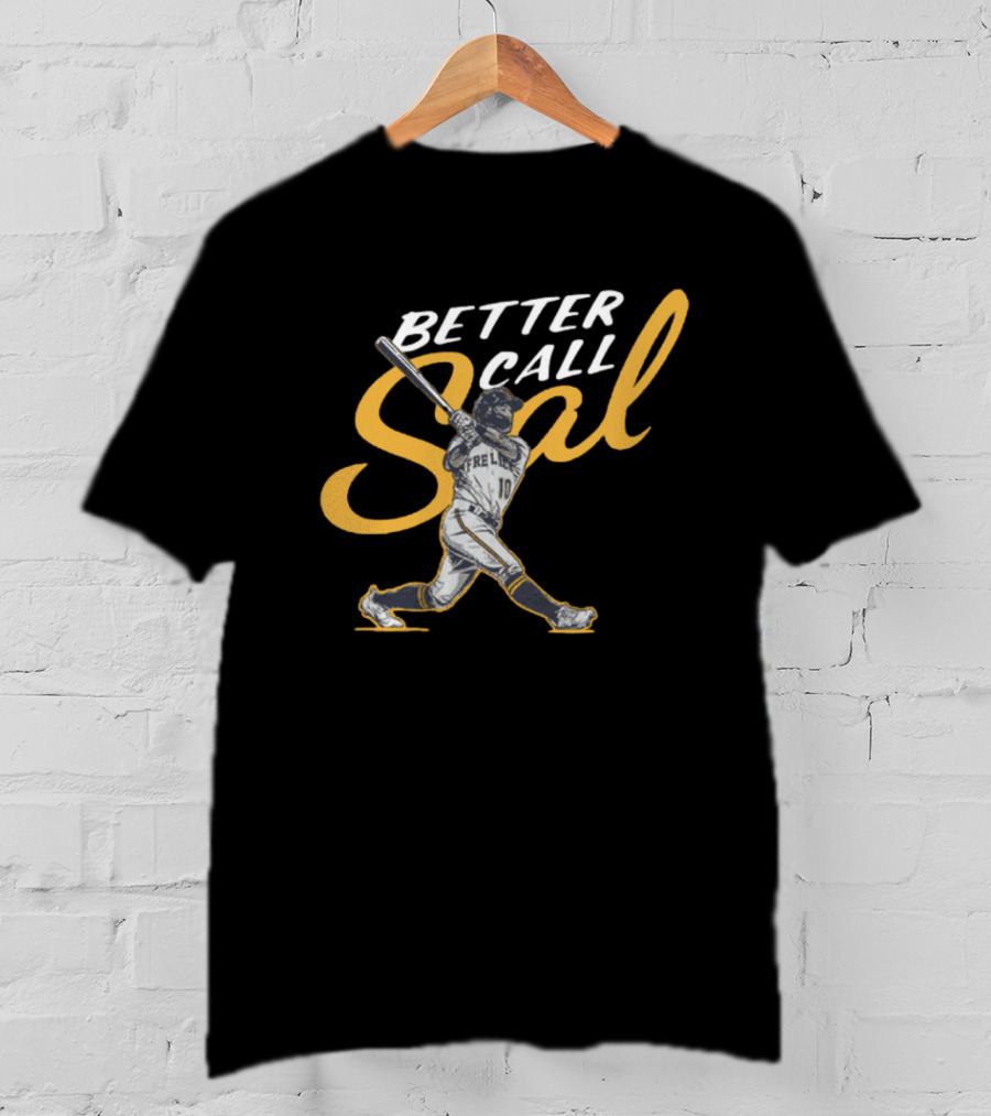 Better Call Sal Frelick Baseball Batting Pose T-Shirt