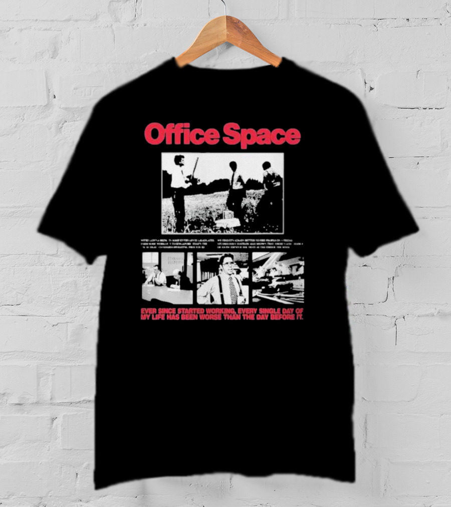 Office Space Movie Bootleg Quote And Scene Montage T-Shirt
