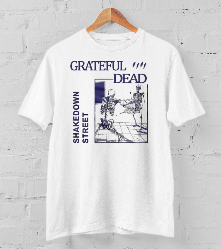 Grateful Dead Shakedown Street Skeleton Dance T-Shirt