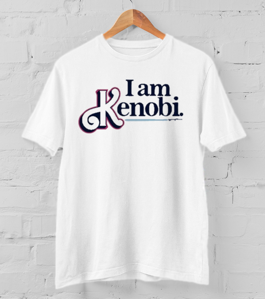 I Am Kenobi May The Kenergy Be With You Lightsaber T-Shirt