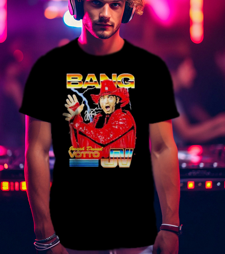 BANG Joey Daniel Votto JV Wrestler Signature T-Shirt
