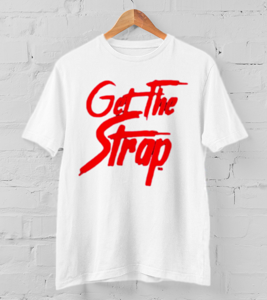 Version 1 Get The Strap Red T-Shirt