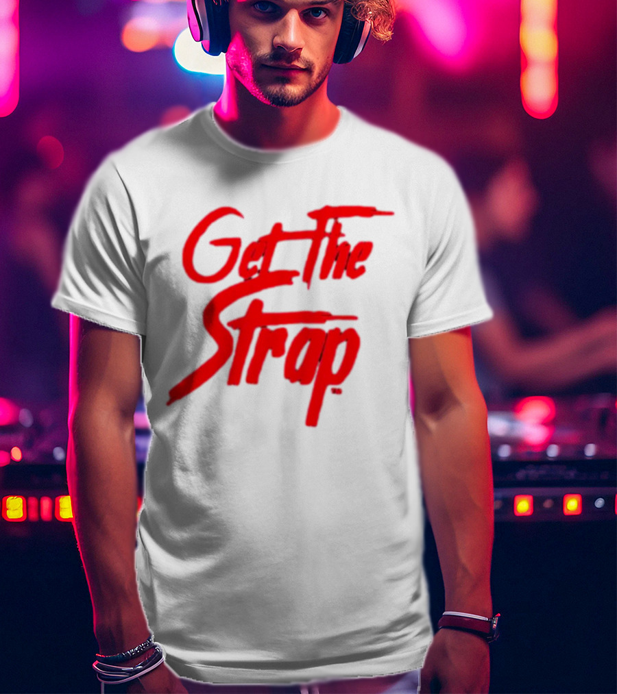 Version 1 Get The Strap Red T-Shirt