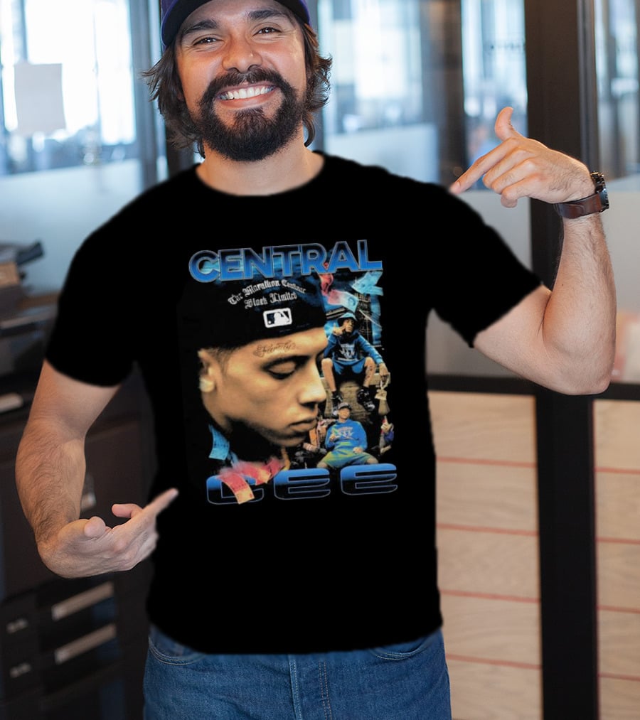 Central Cee The Marathon Continues Sticc N Move Blue Aesthetic T-Shirt