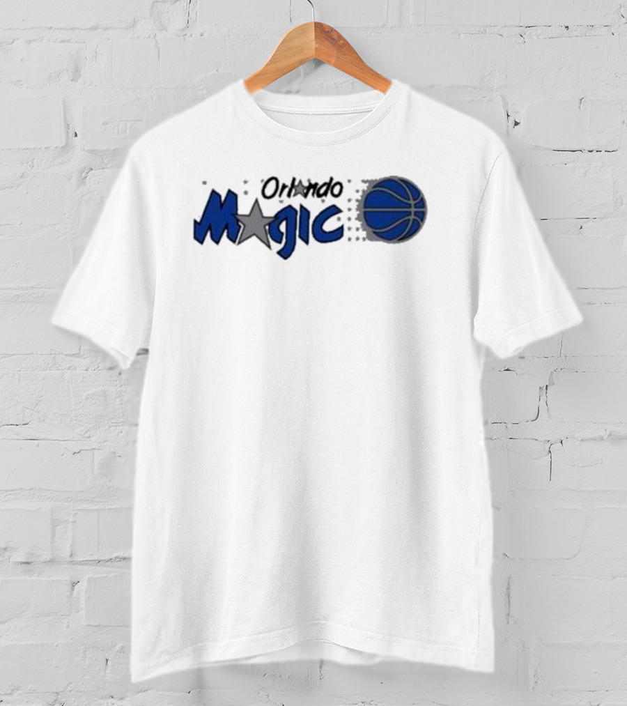 Orlando Magic Classic Retro Basketball Emblem T-Shirt