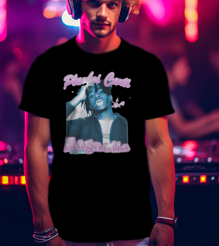 Playboi Carti Magnolia Airbrush T-Shirt