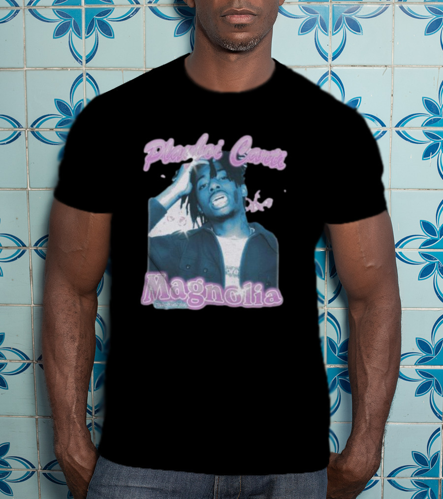 Playboi Carti Magnolia Airbrush T-Shirt