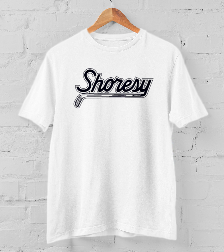 Shoresy Hockey Stick Script T-Shirt