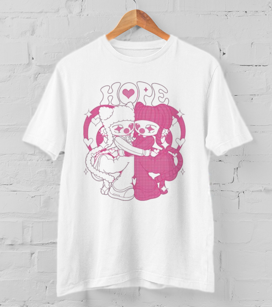 Hope Heart Embrace LizI Grace T-Shirt