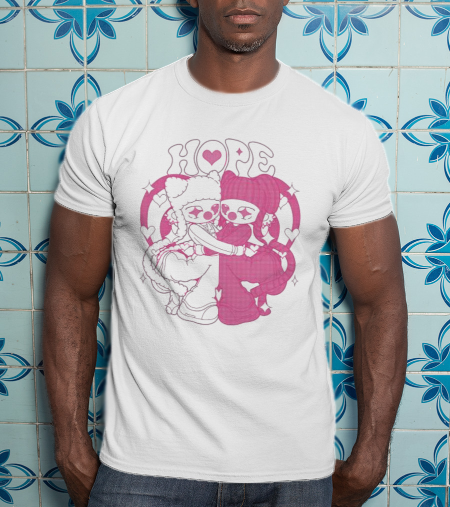 Hope Heart Embrace LizI Grace T-Shirt