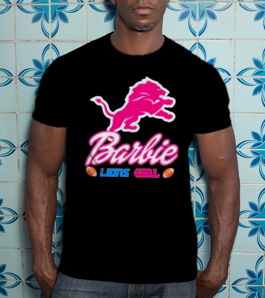Barbie Lions Girl Football T-Shirt