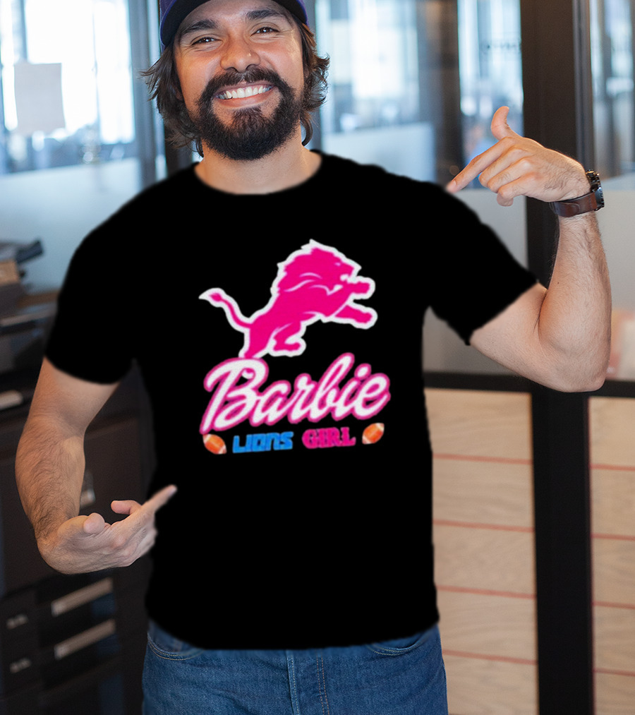 Barbie Lions Girl Football T-Shirt