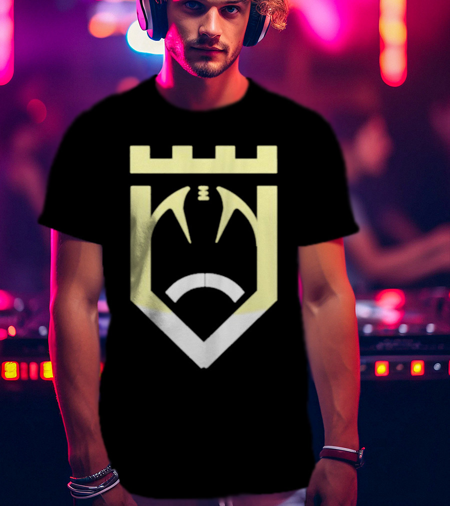 Cfo Sports Football Castle Emblem T-Shirt