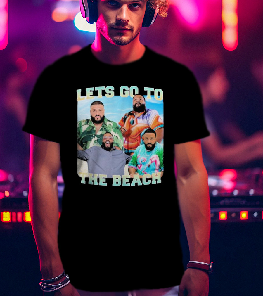 DJ Khaled Let's Go To The Beach Quartet Adventure T-Shirt