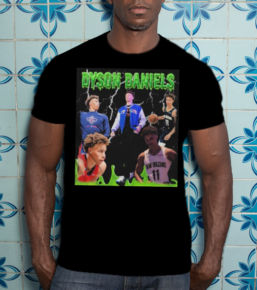 Dyson Daniels New Orleans Pelicans Basketball Highlights Compilation T-Shirt