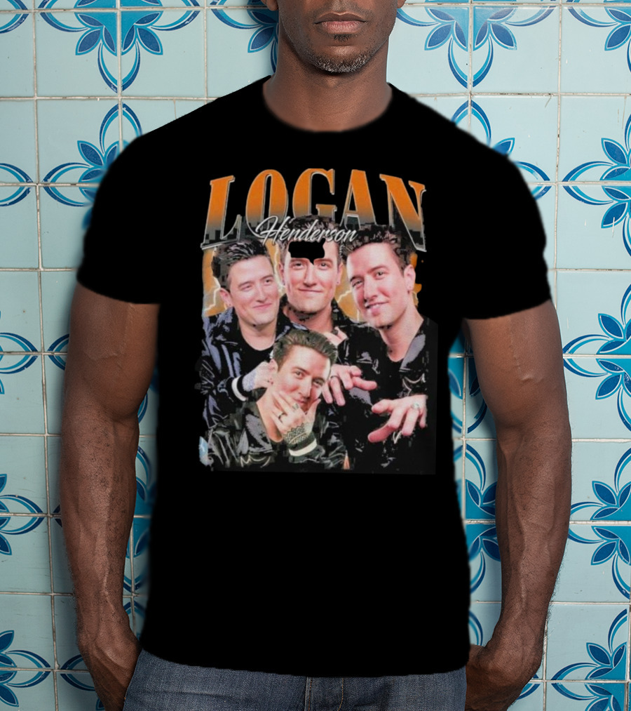 Logan Henderson Vintage And Man T-Shirt