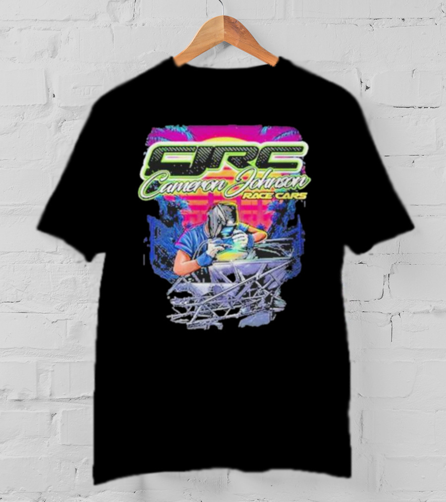 CJRC Cameron Johnson Race Cars Vibrant Welding T-Shirt
