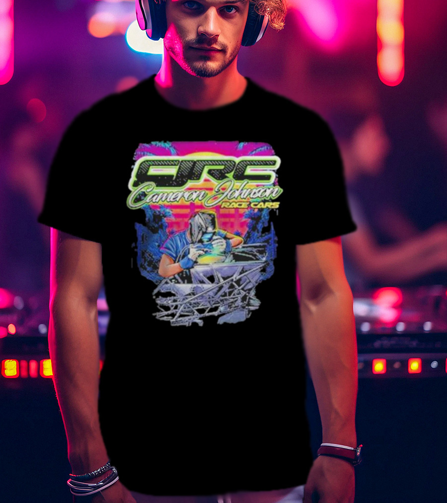 CJRC Cameron Johnson Race Cars Vibrant Welding T-Shirt