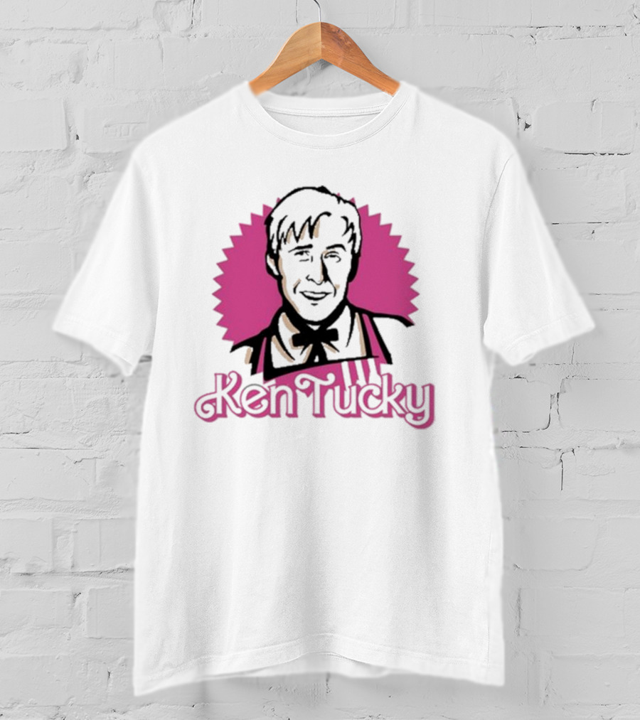 Ken Tucky Barbie Pink Starburst Style Retro Charm T-Shirt