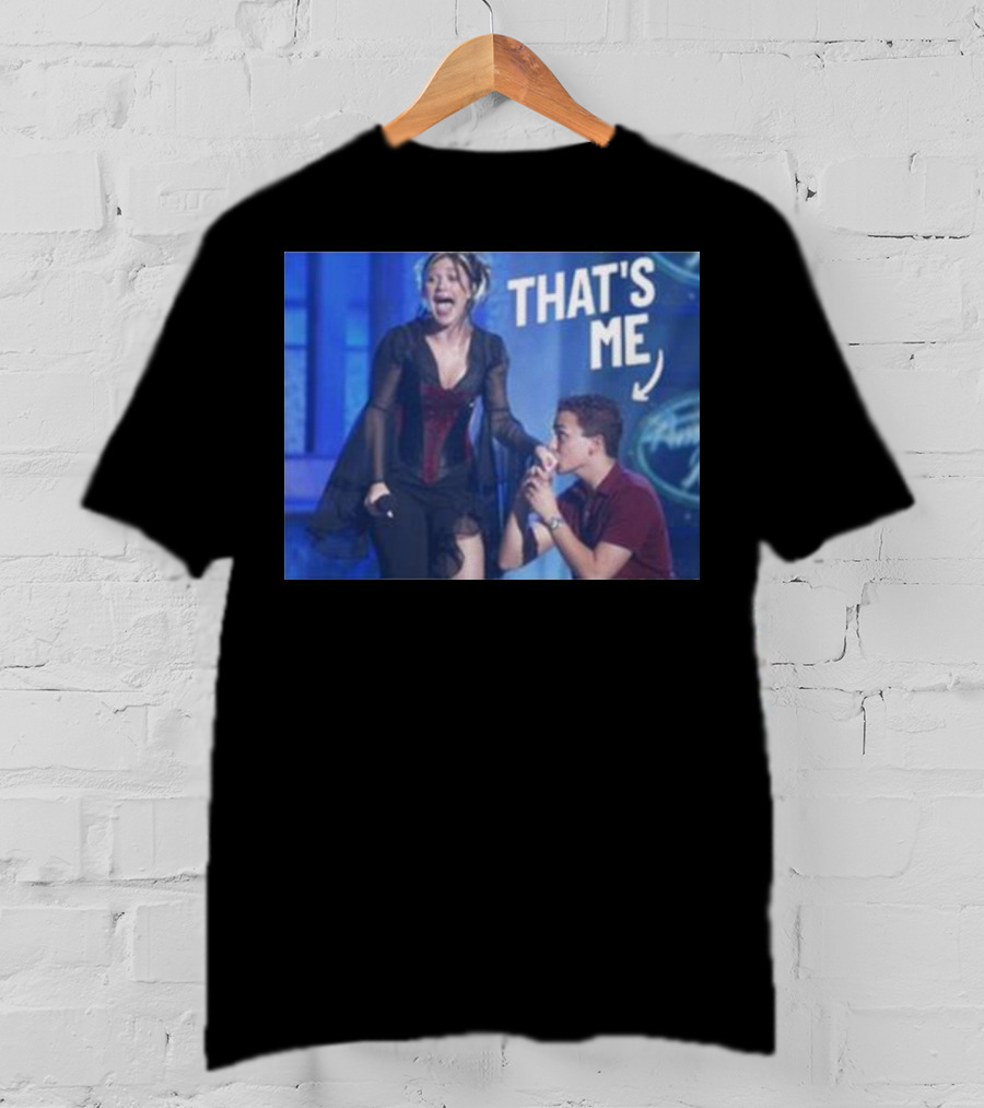 That's Me Iconic Moment Text With Enthusiastic Reaction T-Shirt
