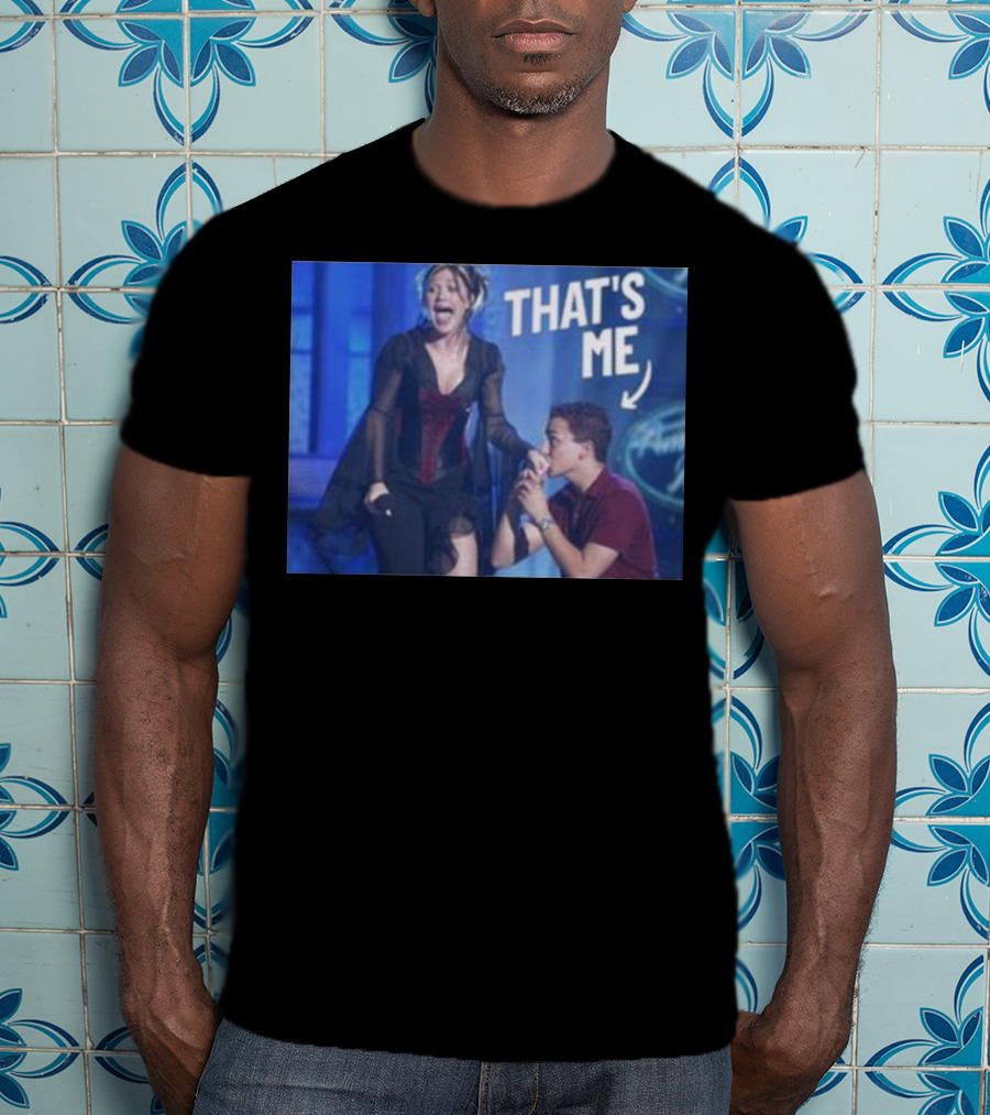 That's Me Iconic Moment Text With Enthusiastic Reaction T-Shirt