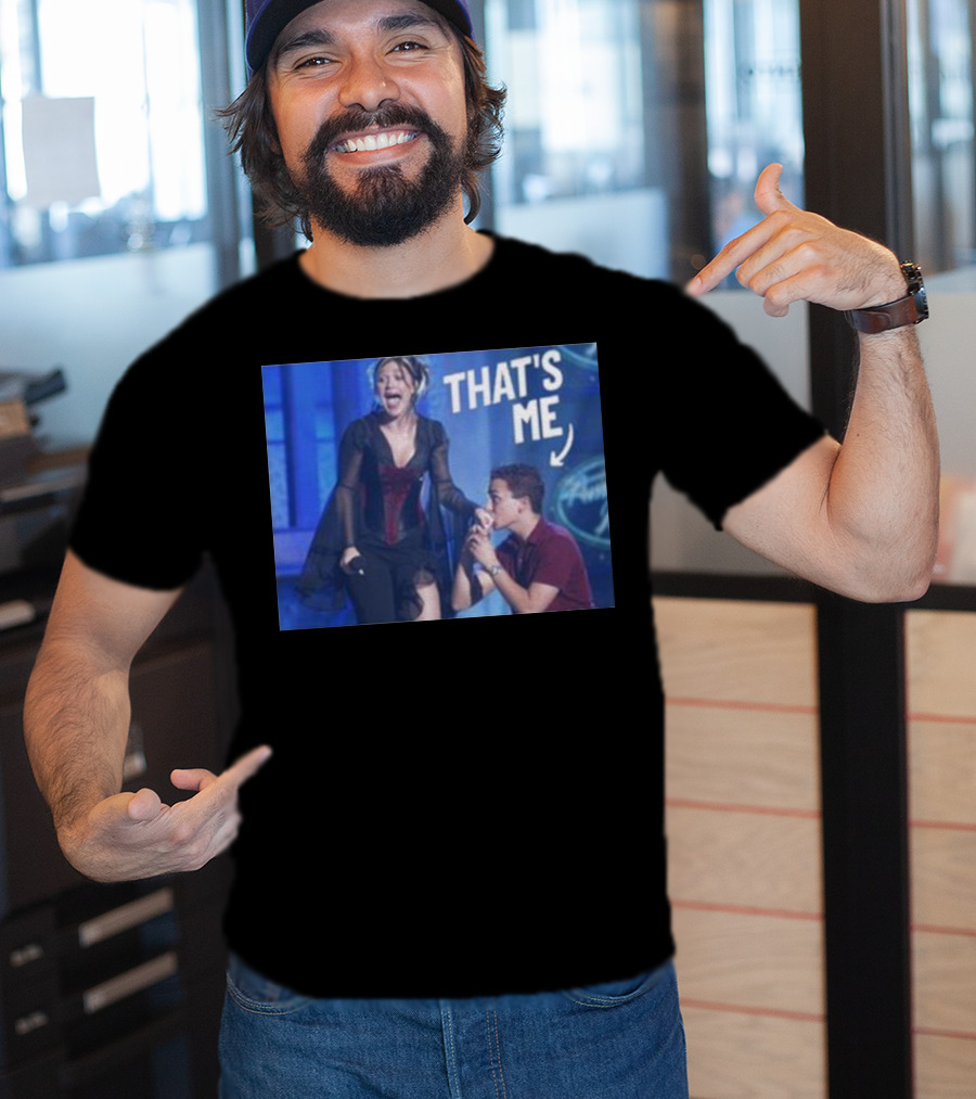 That's Me Iconic Moment Text With Enthusiastic Reaction T-Shirt