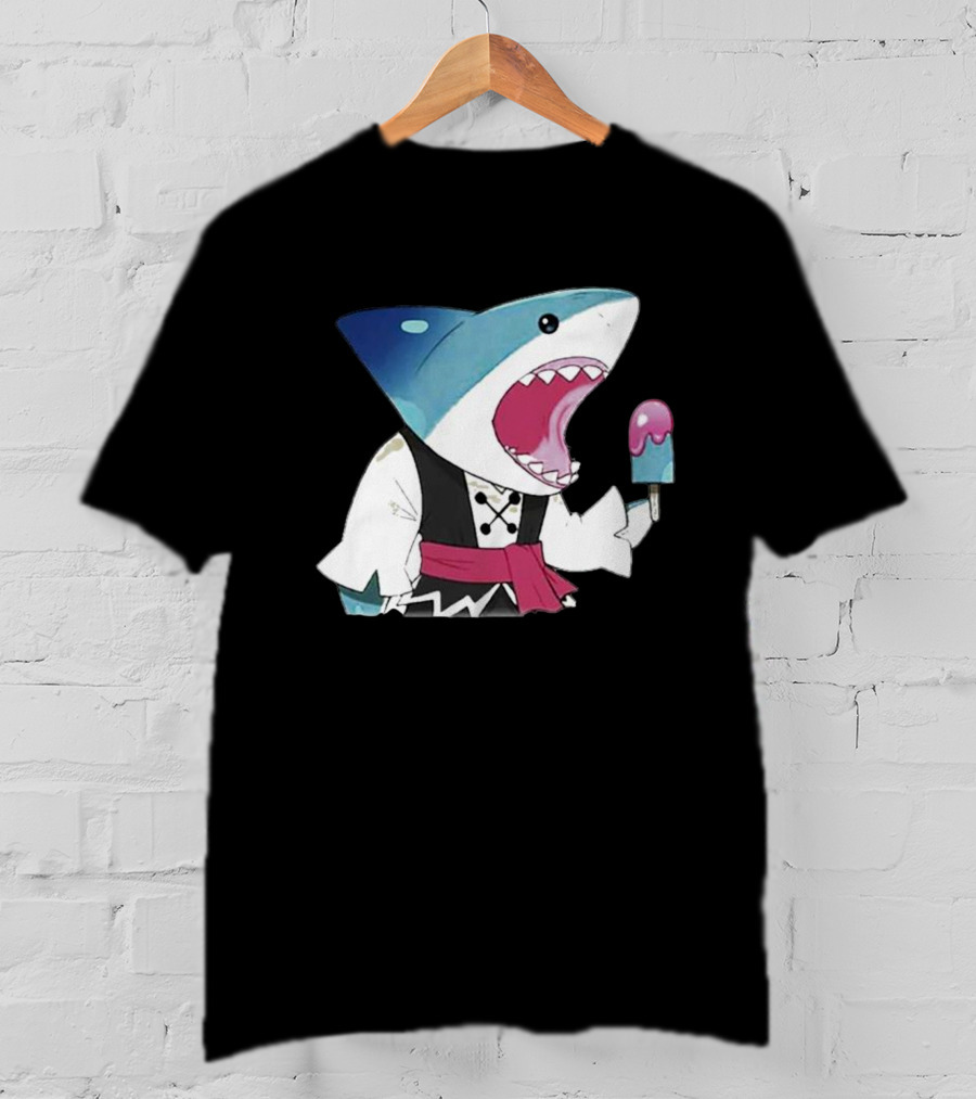 Shroomie Sorbet Shark Cookie Ice Cream Treat T-Shirt
