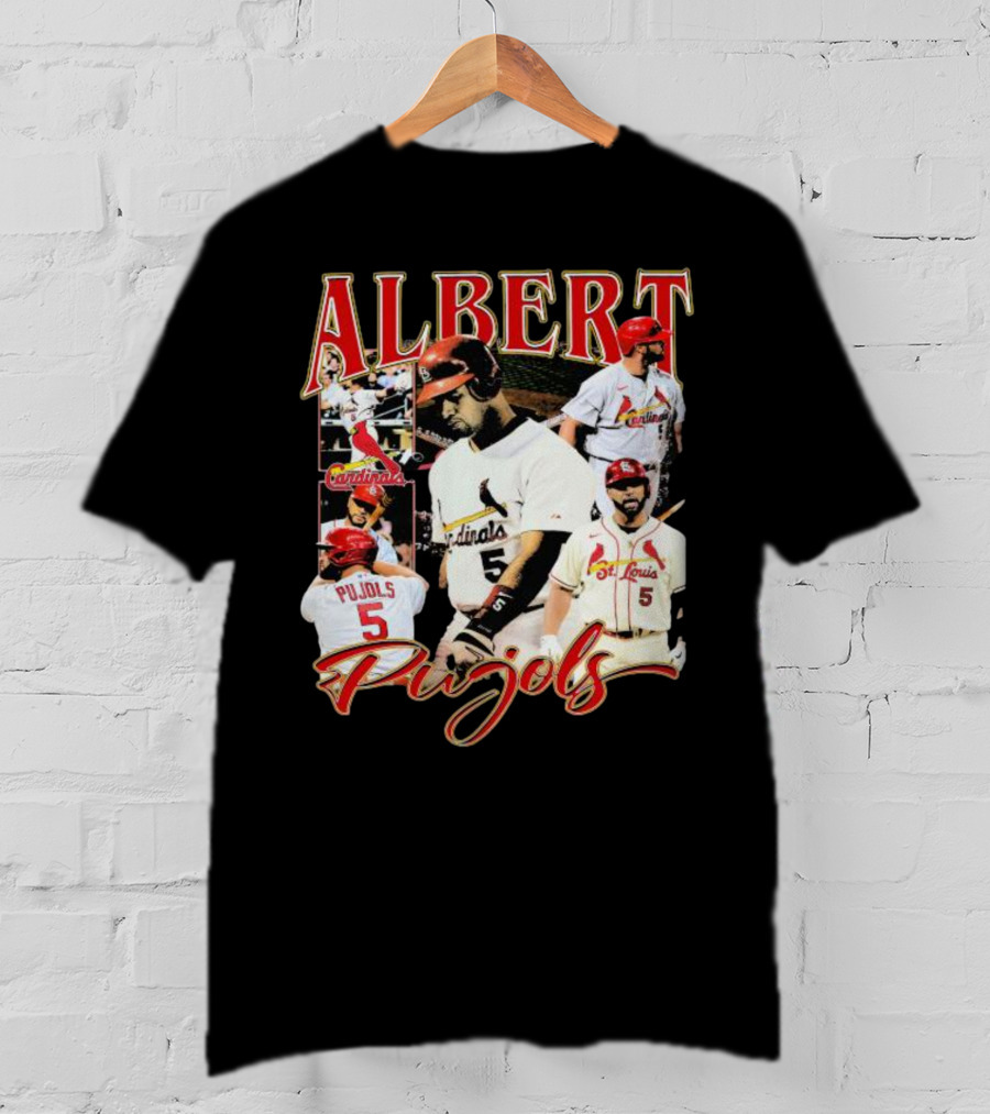 Albert Pujols St. Louis Cardinals Baseball Legend T-Shirt