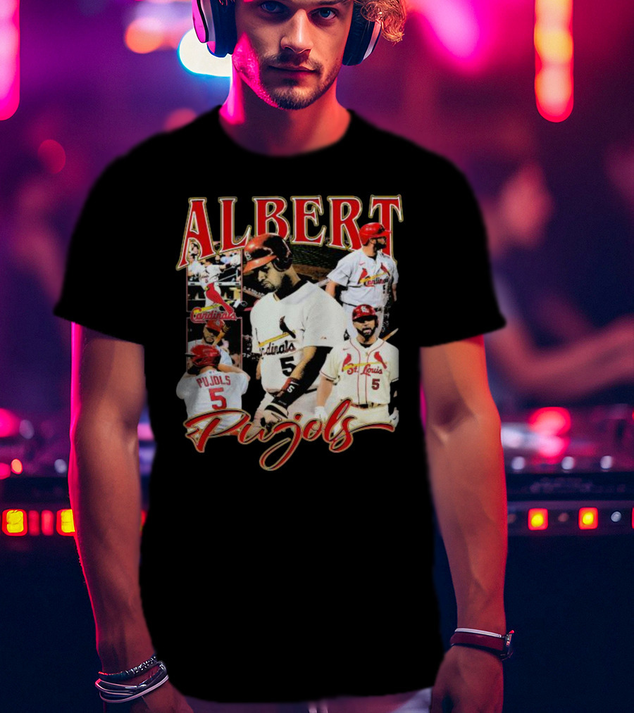 Albert Pujols St. Louis Cardinals Baseball Legend T-Shirt