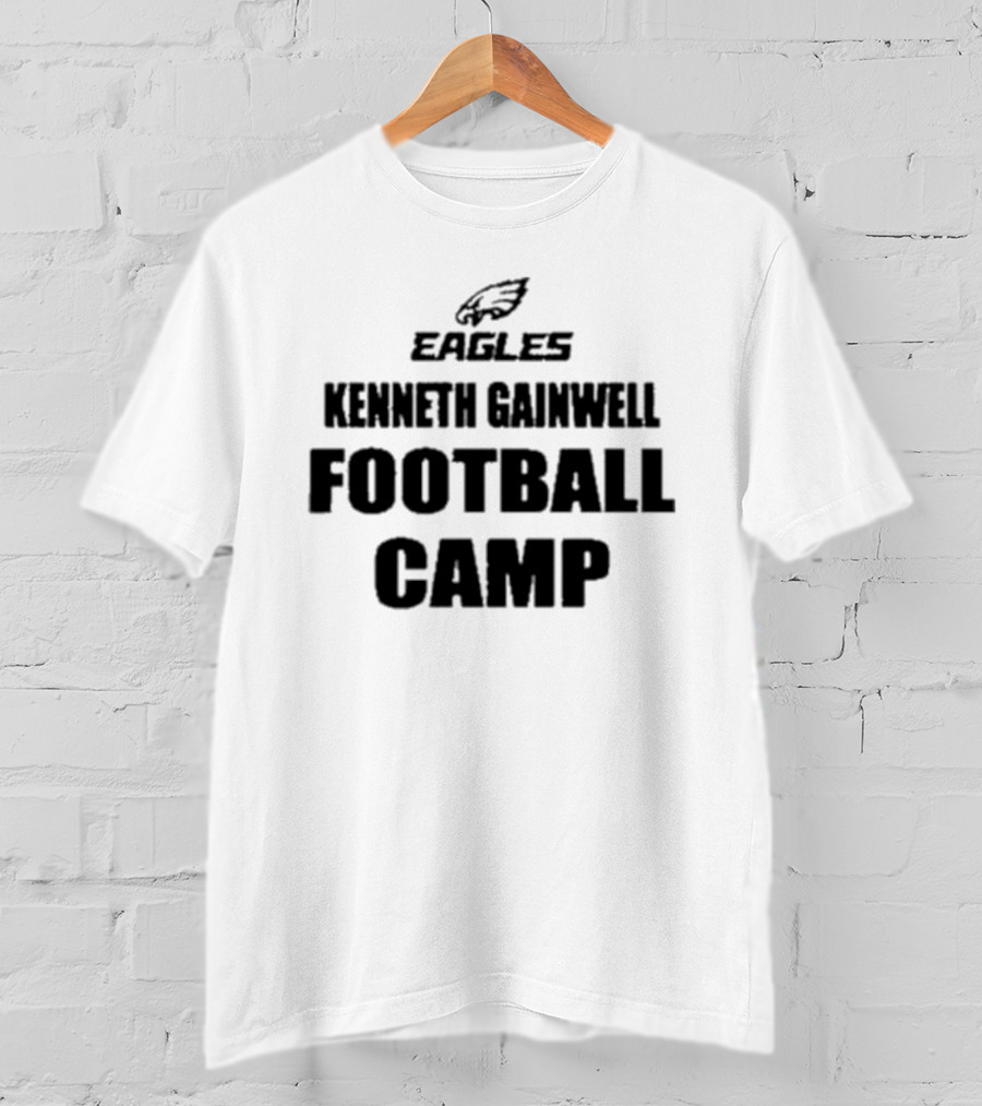 Eagles Kenneth Gainwell Football Camp T-Shirt