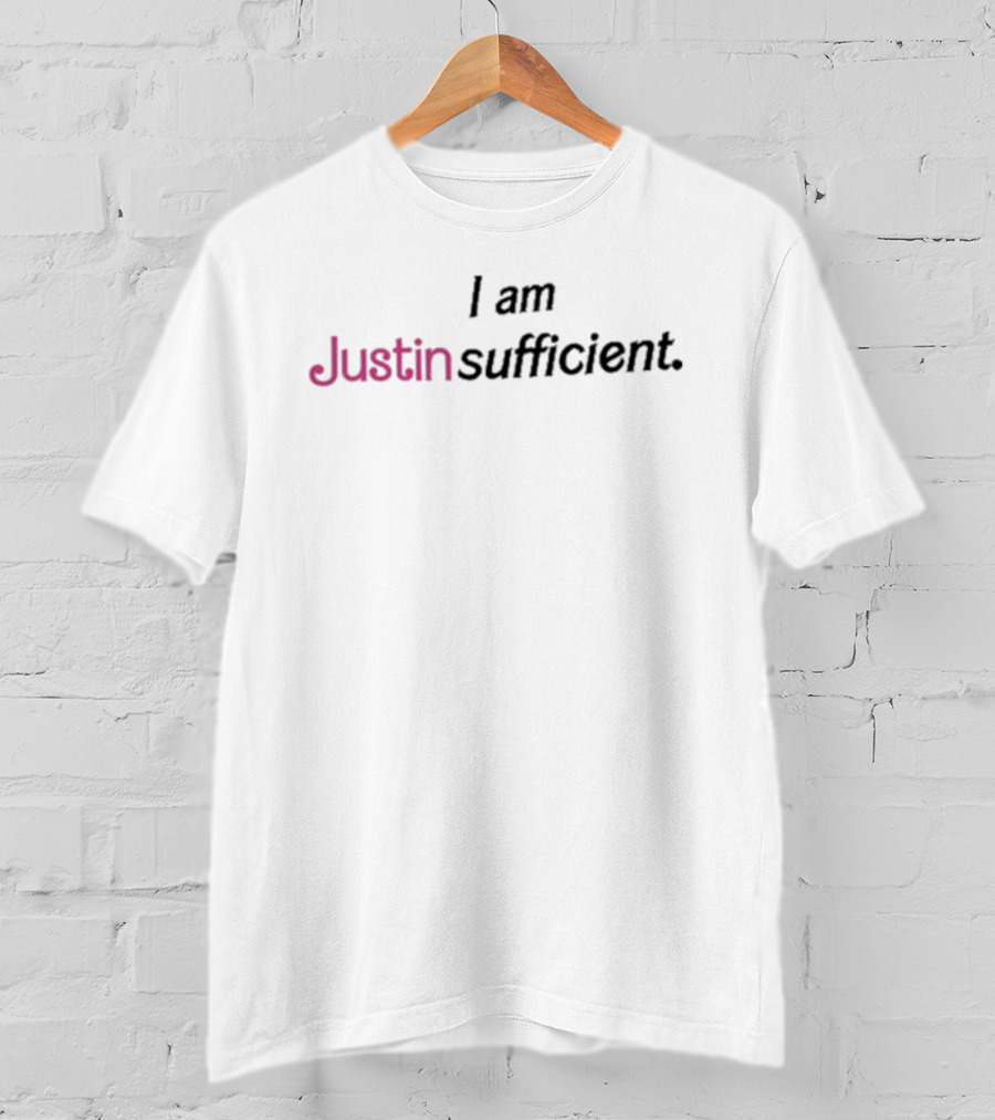 I Am Justin Sufficient Against Late Capitalism Zangief T-Shirt