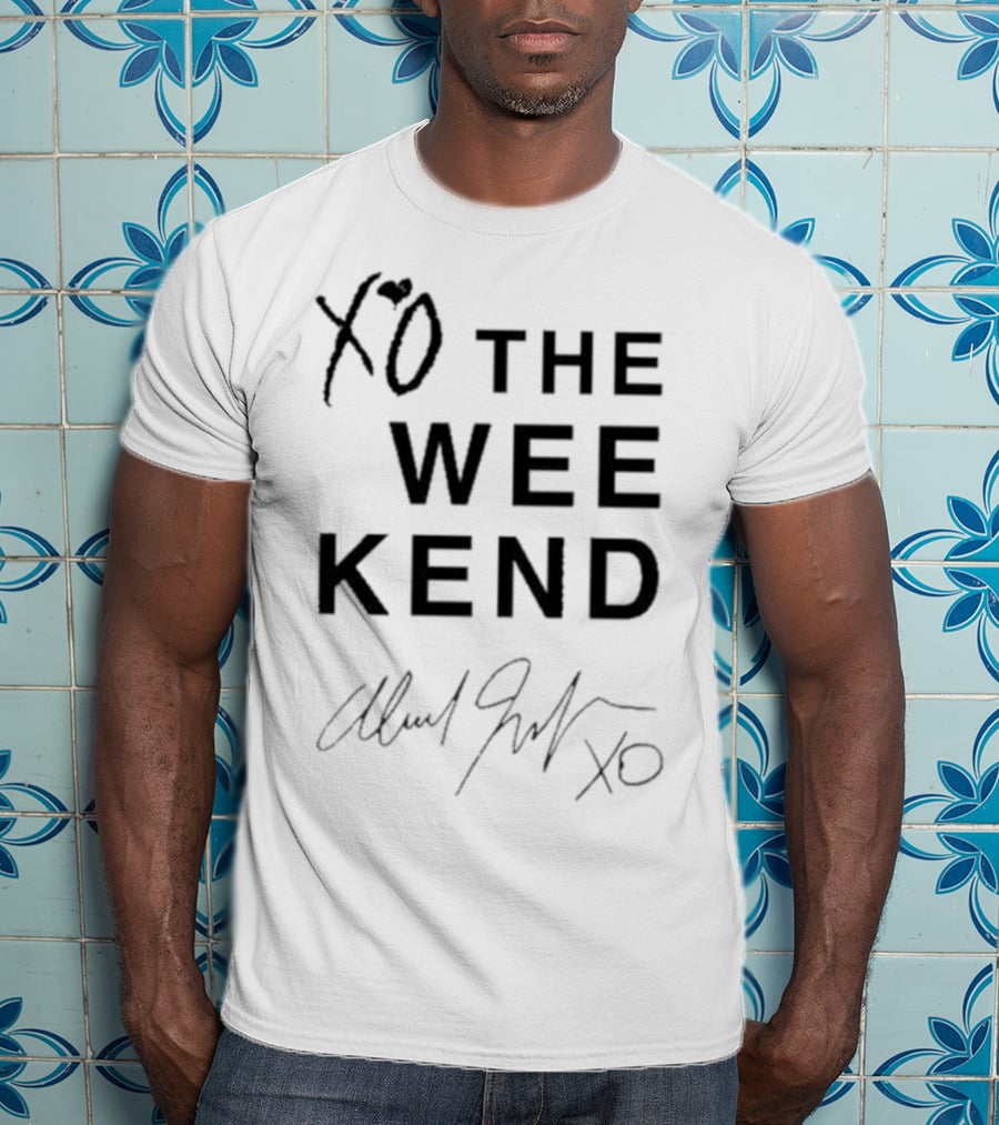 XO The Weeknd Signature Ailoviutl T-Shirt