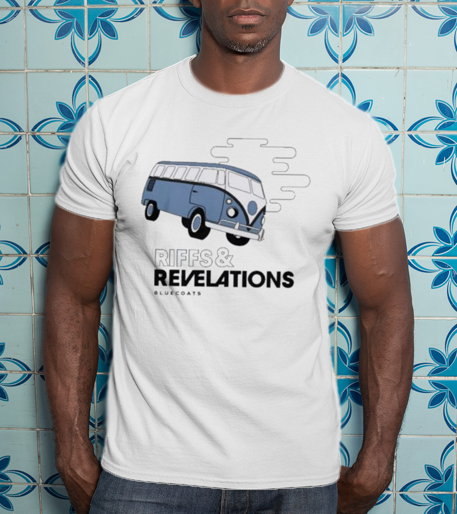 Riffs And Revelations Bluecoats Bus T-Shirt