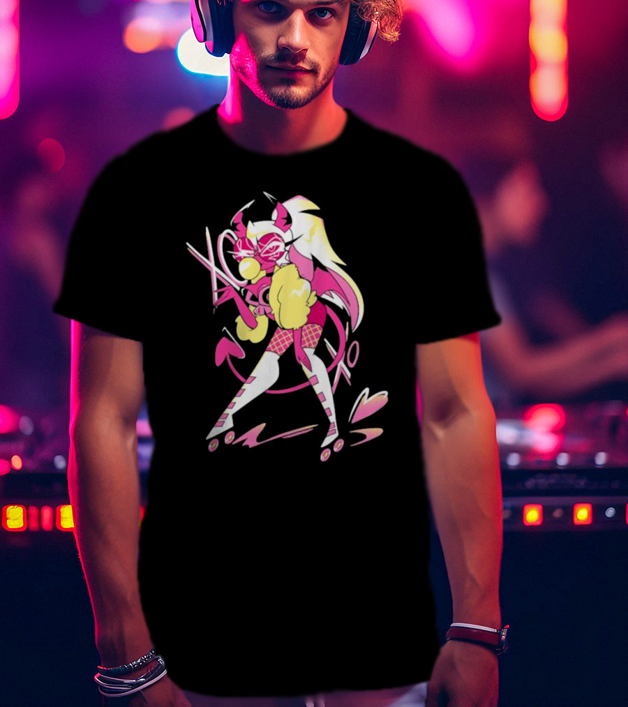 Verosika Roller Skate Demon Girl Anime T-Shirt