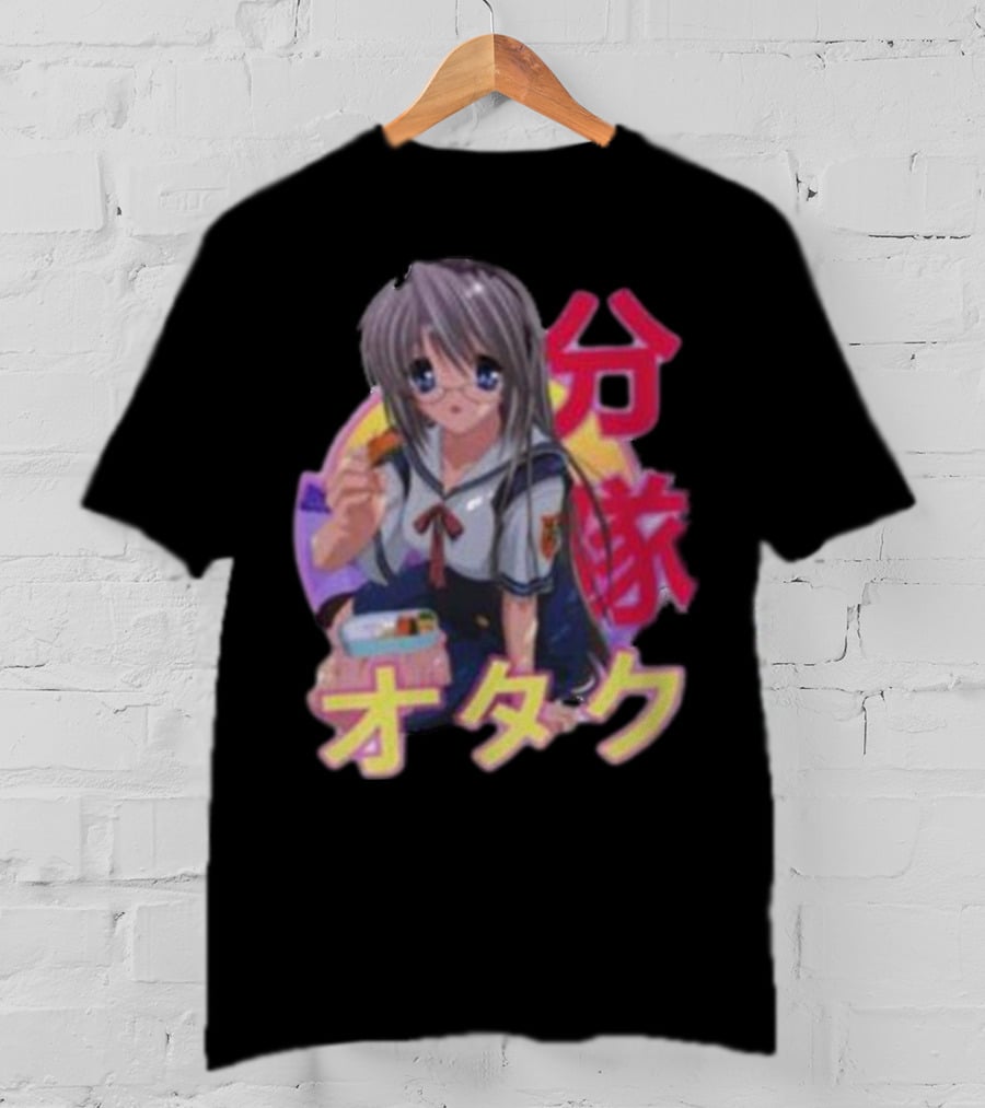 Tomoyo Sakagami Clannad Kuranado Sunset Anime Otaku T-Shirt