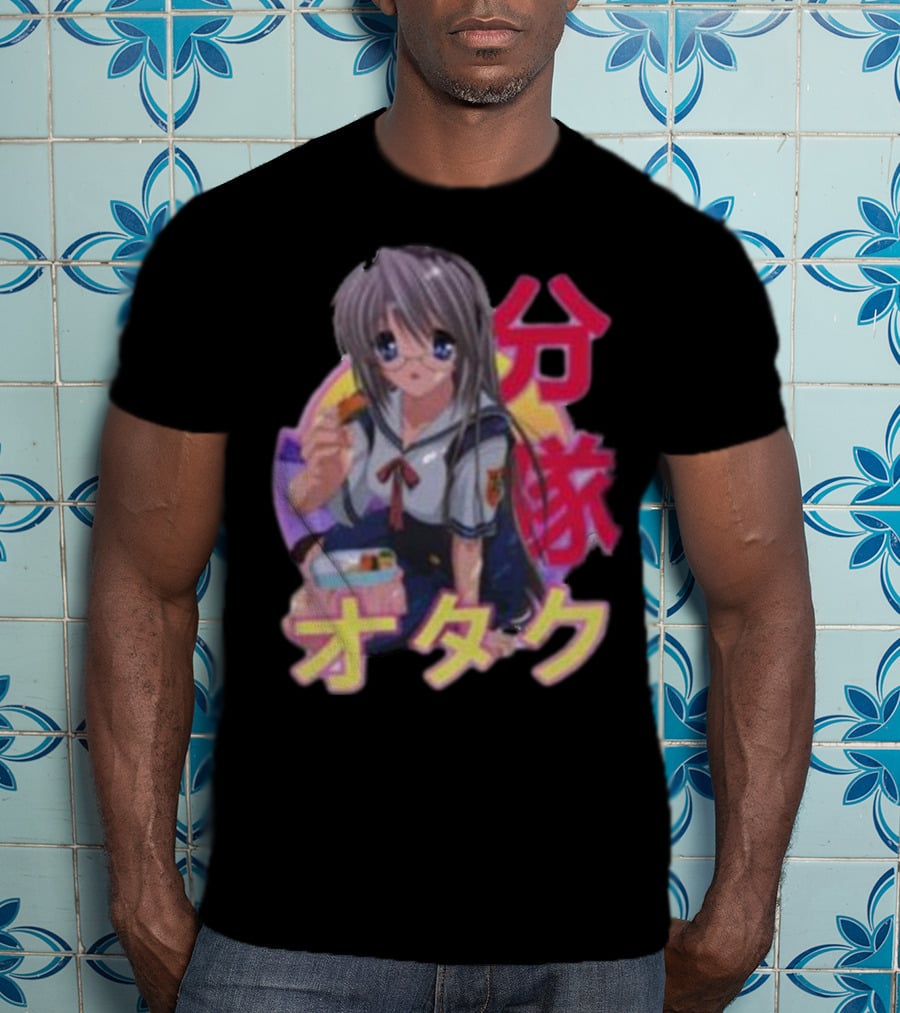 Tomoyo Sakagami Clannad Kuranado Sunset Anime Otaku T-Shirt