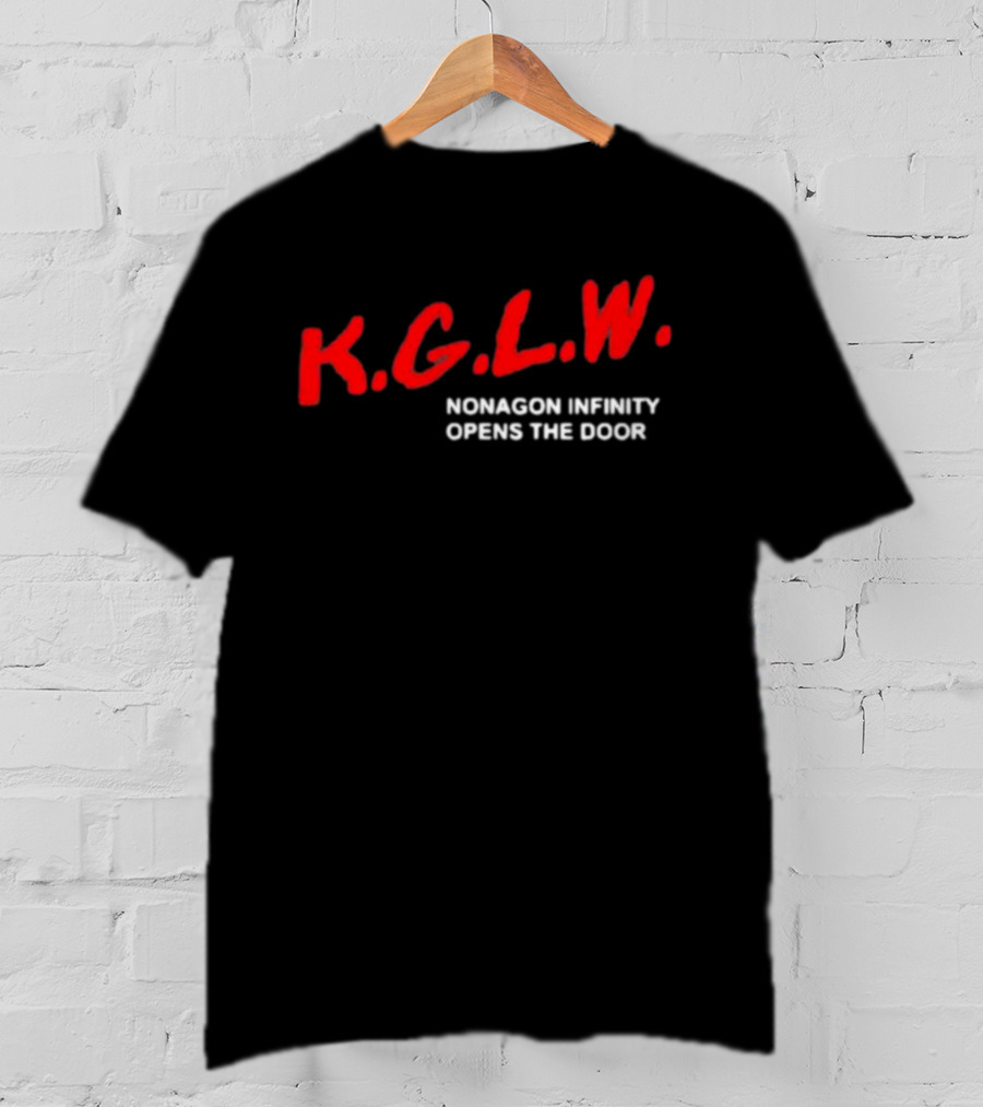KGLW Nonagon Infinity Opens The Door T-Shirt