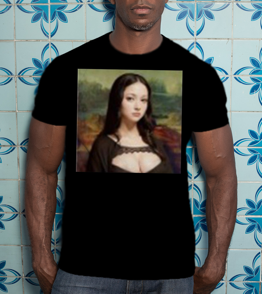 Modern Mona Lisa Renaissance Elegance T-Shirt