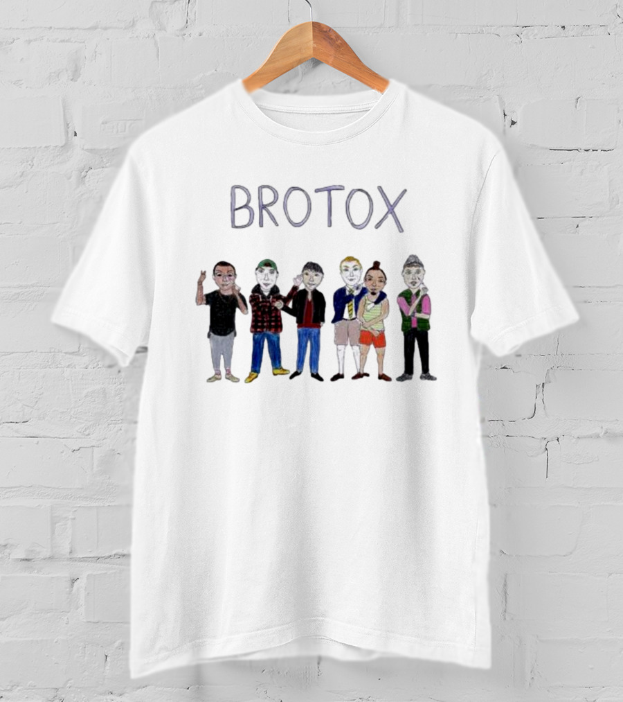 BROTOX Group Of Six Characters T-Shirt
