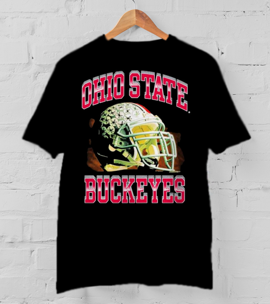 Ohio State Buckeyes Football Helmet T-Shirt